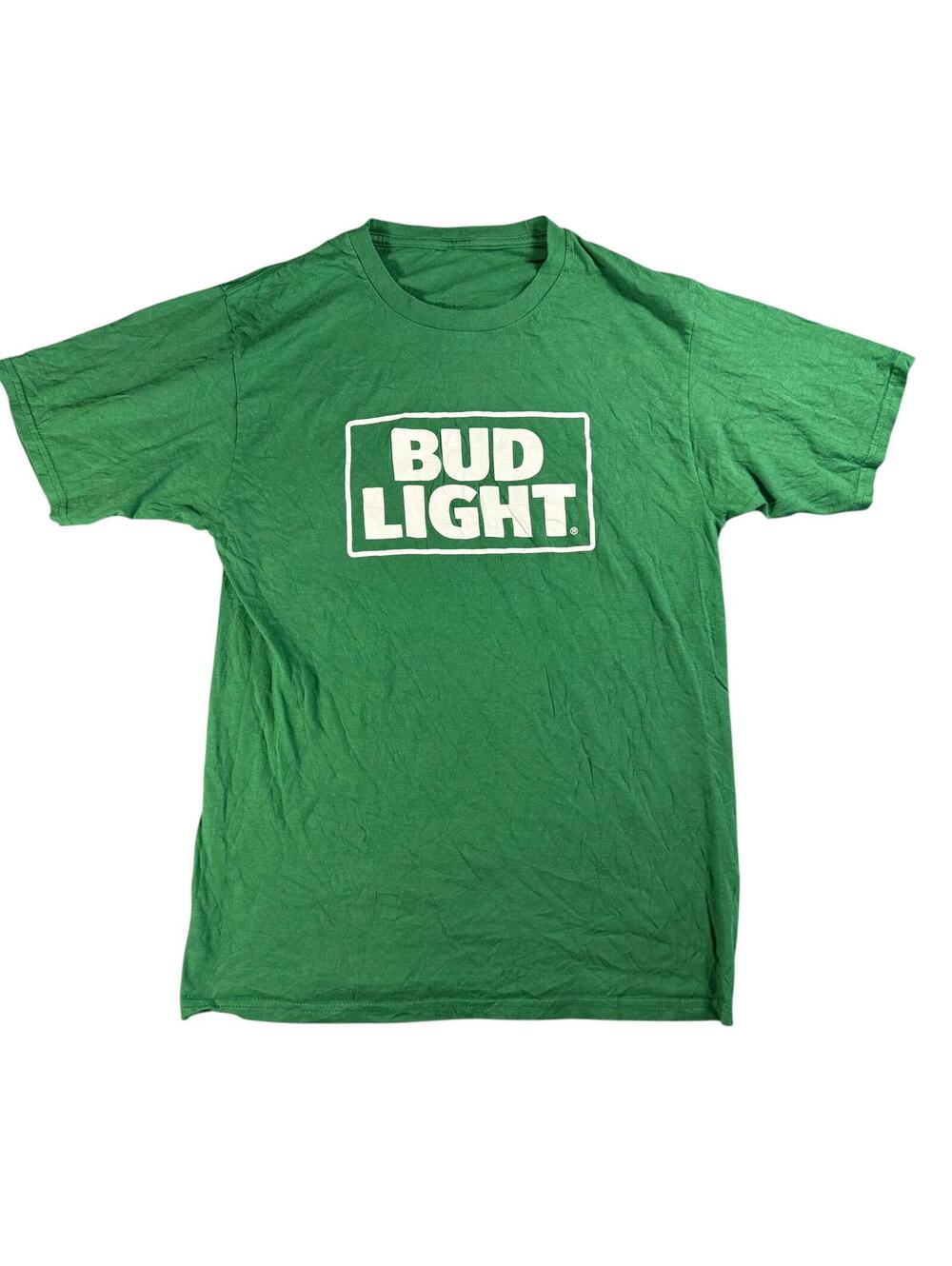 Bud Light Green Logo T-Shirt - Men’s Medium